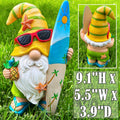 Gnomo Surfista Con Tabla, 23 cm