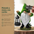 El Guardián pintado a mano, con efecto musgo