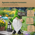 El Guardián resiste lluvia, nieve y sol: resina premium y pintura que no destiñe